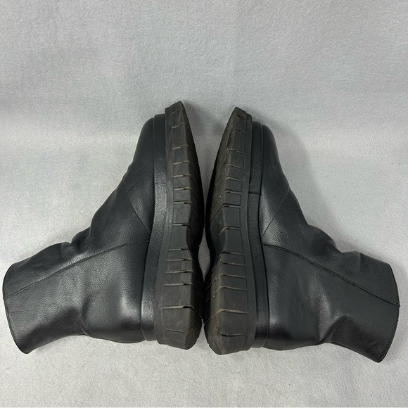 ALL BLACK Lester Lugg Leather Bootie Women's Boot, Women’s Size US 9.5/EU 40 - Picture 9 of 13